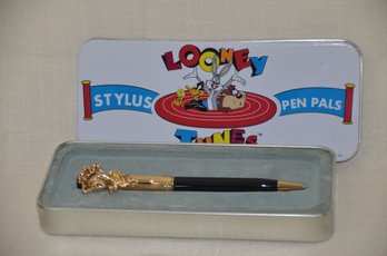 80) Looney Tunes Stylus Pen In Box - Writes