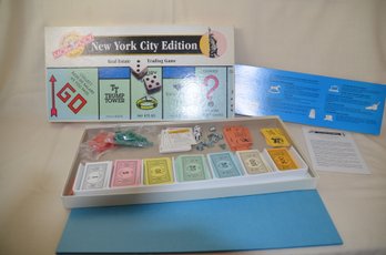 87) New York City Edition Monopoly Board Game Trump Towers