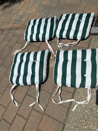 Outdoor Chair Cushions Lot Of 4