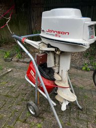 Johnson Sea Horse Outboard Motor With Brochure