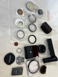 99) Lot Of Assorted Filter Lenses ( See All Pictures )
