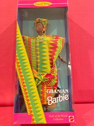(013) Vintage 1996 Mattel GHANIAN Barbie, Dolls Of The World Series