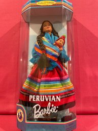 (022) Vintage 1998 Mattel PERUVIAN Barbie, Dolls Of The World Series