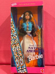 (029) Vintage 1994 NATIVE AMERICAN Barbie, Dolls Of The World Series