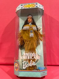 (032) Vintage 1997 Mattel NATIVE AMERICAN Barbie, Dolls Of The World Series