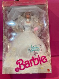 (033) Vintage 1990 Mattel WEDDING FANTASY BRIDE Barbie