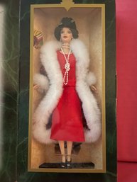 (059) Vintage 1998 Mattel Hallmark HOLIDAY VOYAGE Barbie, Holiday Homecoming Series