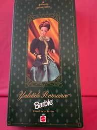 (063) Vintage 1996 Mattel YULETIDE ROMANCE Barbie , Hallmark Series
