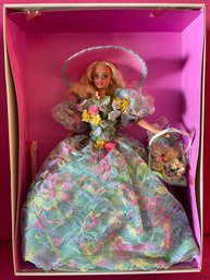 (091) Vintage 1995 Mattel SPRING BOUQUET Barbie, Enchanted Seasons Collection