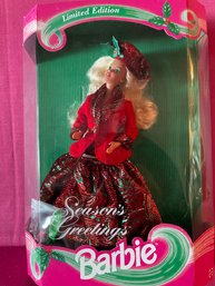 (110) Vintage 1994 Mattel SEASONS GREETINGS Barbie