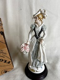 139) Giuseppe Armini The Society 1998 BETH Figurine #0519C Florence 8' With Box