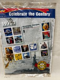 442) Vintage Celebrate The Century 1970 Stamps
