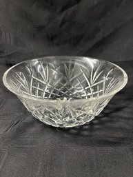16LS) Waterford Crystal 9' Round Bowl