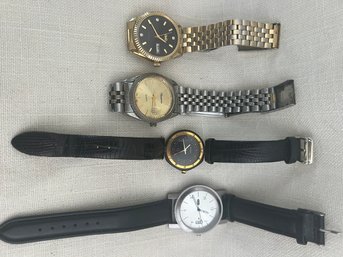196) Lot Of 4 Watches