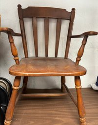 Vintage Willet Maple Wood Arm Chair