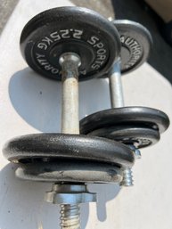 Adjustable Dumbbell Weights