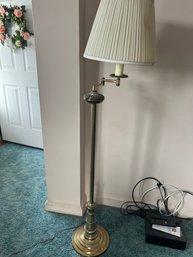 Vintage Heavy Floor Lamp 55' H