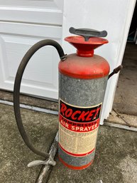 Vintage Rocket Sprayer ( Empty)