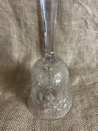108) Cut Crystal Glass Bell