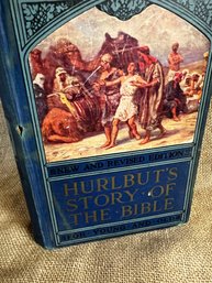 139) Vintage Book Hurlbuts Story Of The Bible Copy Right 1932