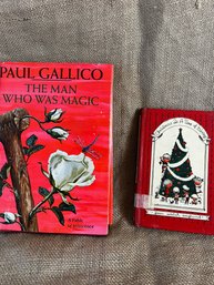 143) Vintage Books Paul Gallico The Man Who Was Magic 1966 Doubleday & Co. (1) Christmas Is A Time Of Giving