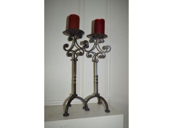 Metal Candle Holders