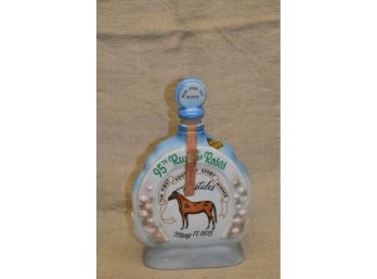 127) Jimmy Beam Decanter Churchill Downs Kentucky Derby 95th Running Of The Roses Decorative Bottle