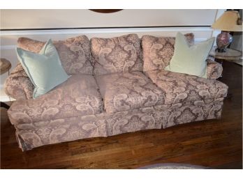 Hickory Craft Traditional Sofa Down Cushions With Pillows