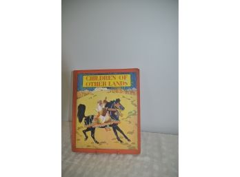 (#35) Vintage Large Children Of Other Lands Book