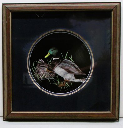 Sharon Wald Signed Lithograph Of Wood Duck