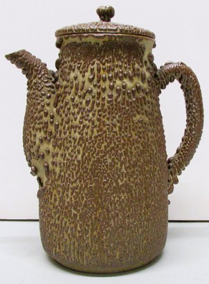 Unusual Drip Glaze Teapot