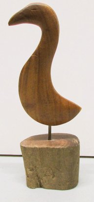 A Signed Paul Gephart Milo Bird Sculpture