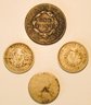 Four 19th Century United States Coins