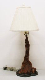 Original MCM 'California' Burlwood Table Lamp