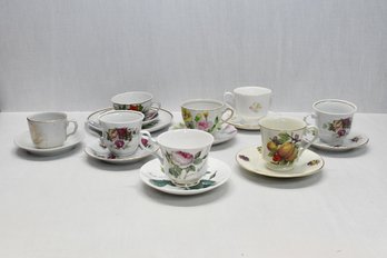 Set Of 8 Cup And Saucers