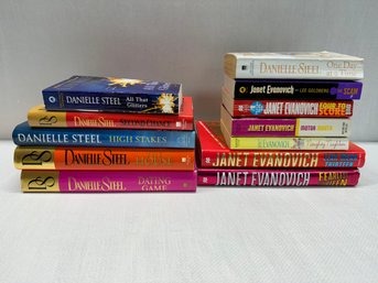 Danielle Steel & Janet Evanovich Book Lot