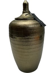 Tall Covered Jar By Tahari Home