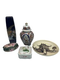 Asian Decor Lot 5 Pieces