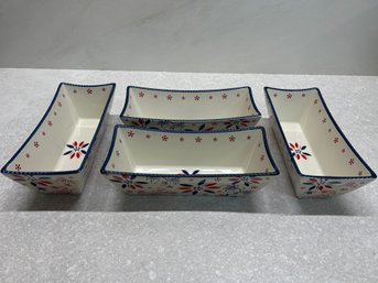 Set Of 4 Temptations Bowls