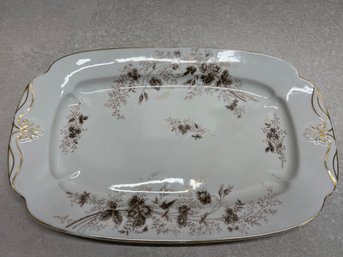 Large Floral Platter