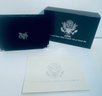 1996 UNITED STATES MINT PREMIER SILVER PROOF SET IN CASE & BOX