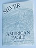 1998 P SILVER AMERICAN EAGLE PROOF .999 ONE TROY OUNCE DOLLAR COIN IN BOX & CASE!