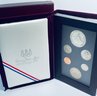 1985 UNITED STATES MINT PRESTIGE COIN SET IN BOX W/ COA