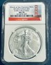 2012 S SILVER AMERICAN EAGLE $1 99.9 PERCENT FINE SILVER ROUND-SAN FRAN MINT-EARLY RELEASES -NGC GRADED -MS70