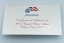 2007 UNITED STATES MINT SILVER PROOF COIN SET IN BOX