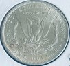 1896 MORGAN SILVER DOLLAR COIN- AU!