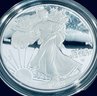 2024 US MINT SILVER AMERICAN EAGLE PROOF .999 ONE TROY OUNCE DOLLAR COIN IN BOX & CASE!