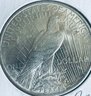 1924 PEACE SILVER DOLLAR COIN