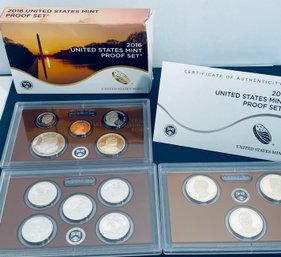 2016 UNITED STATES MINT PROOF COIN SET IN BOX  - 13 COIN SET