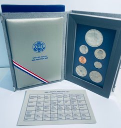 1986 UNITED STATES PRESTIGE COIN SET